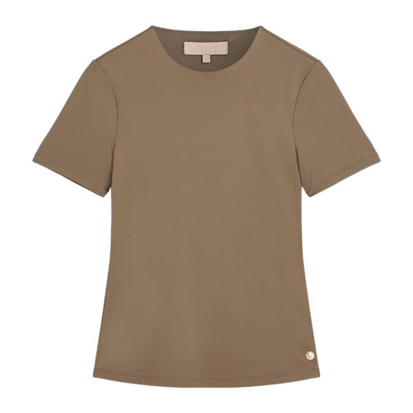 JOSH V T-SHIRT EMILY FITTED MINK