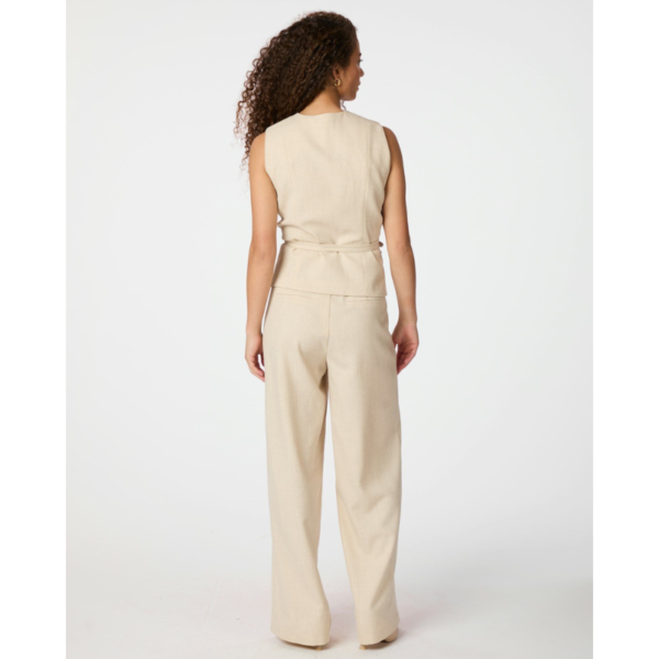 NEO NOIR PANTS EMMET MELANGE BEIGE - Afbeelding 3