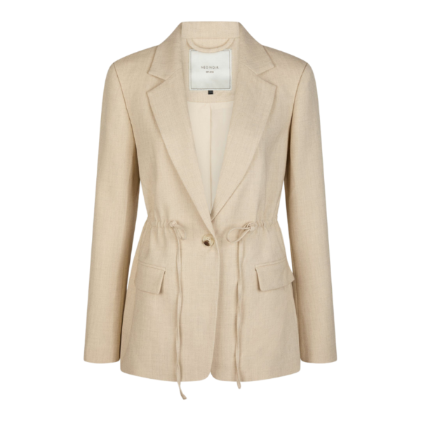 NEO NOIR BLAZER JEMMIE MELANGE BEIGE - Afbeelding 3