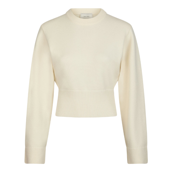 NEO NOIR PULLOVER PALLI CLEAN KNIT IVORY - Afbeelding 2