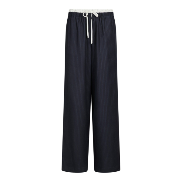 NEO NOIR PANTS JULIUS PINSTRIPE NAVY - Afbeelding 2