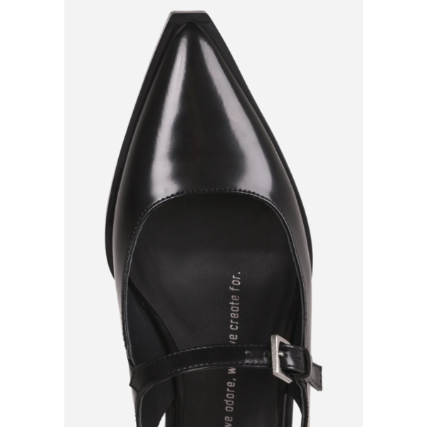 BRONX DAMESSCHOENEN LAUR-YNN SLINGBACK LOW BLACK - Afbeelding 4