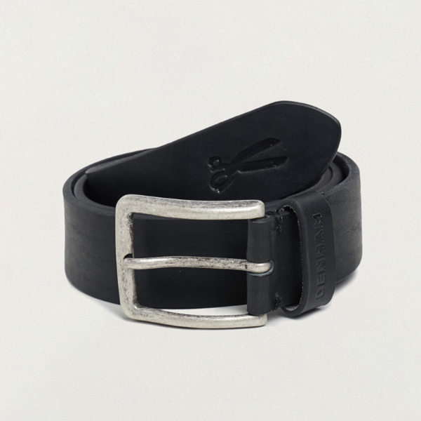 DENHAM RIEM BUCKLE BELT BLACK - Afbeelding 2