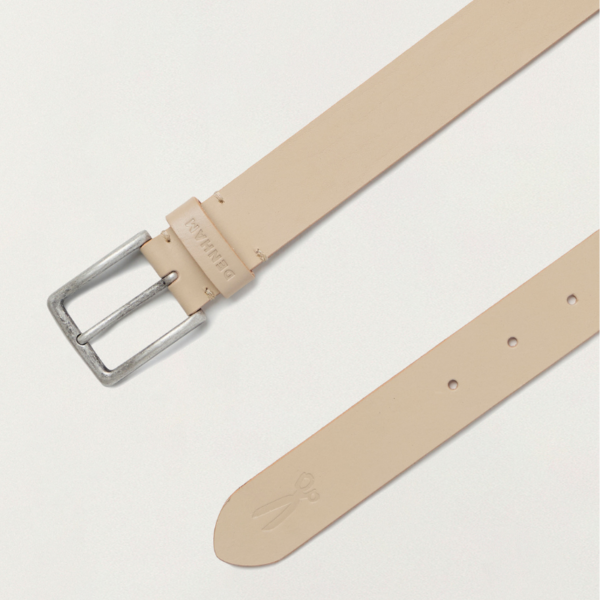 DENHAM RIEM BUCKLE BELT CREAM - Afbeelding 3