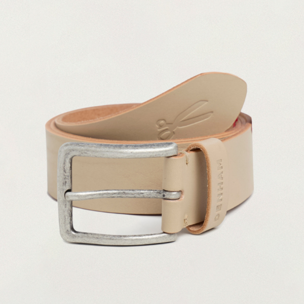 DENHAM RIEM BUCKLE BELT CREAM - Afbeelding 2