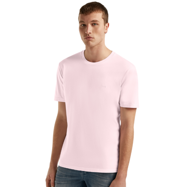 DENHAM T-SHIRT SCISSOR TEE JC COMFORT JERSEY PINK