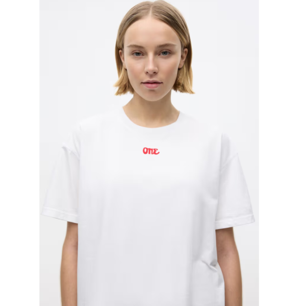 ENVII T-SHIRT ENKULLA SS TEE 5310 WHITE ONE LOVE - Afbeelding 4