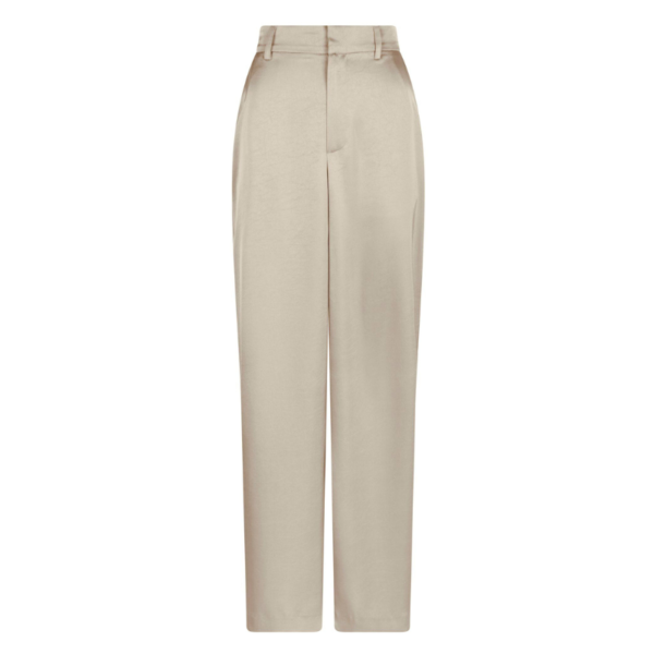 NEO NOIR PANTS EMMETT HEAVY SATEEN CHAMPAGNE - Afbeelding 2