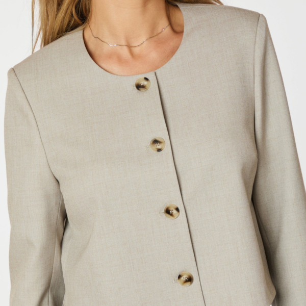 NEO NOIR BLAZER FLYNN JACKET BEIGE - Afbeelding 3