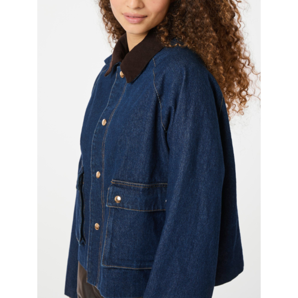 NEO NOIR JACKET VISTA DENIM CORD BLUE - Afbeelding 4