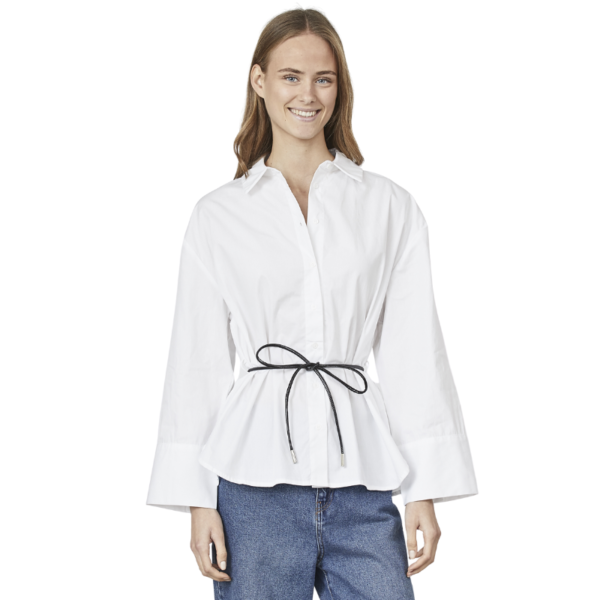 SISTERS POINT BLOUSE VESSA-SH WHITE