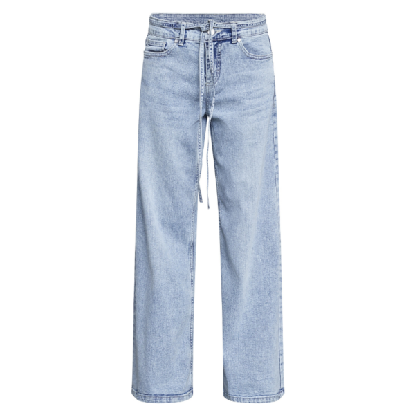 SISTERS POINT JEANS ONEA-BELT.JE4 L. BLUE WASH