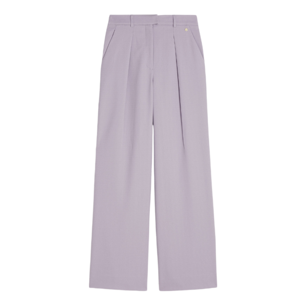 JOSH V PANTS LIA HIGH WAIST WIDE LEG LILAC - Afbeelding 5