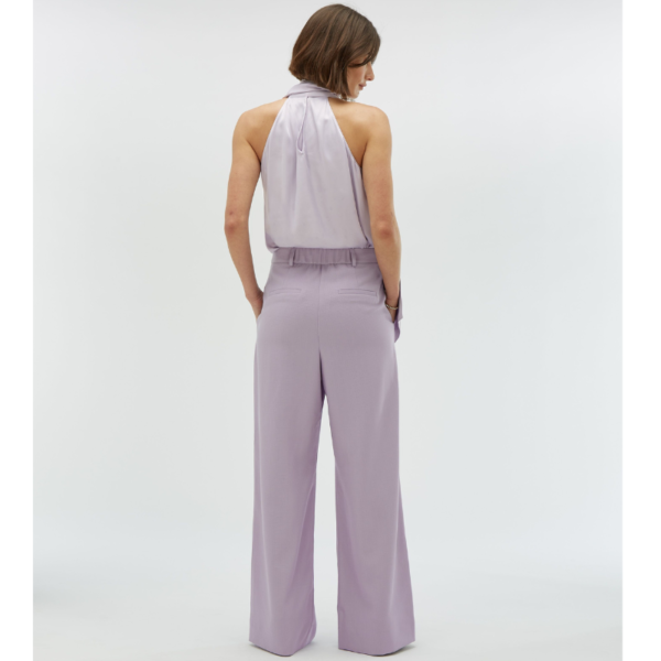 JOSH V PANTS LIA HIGH WAIST WIDE LEG LILAC - Afbeelding 4