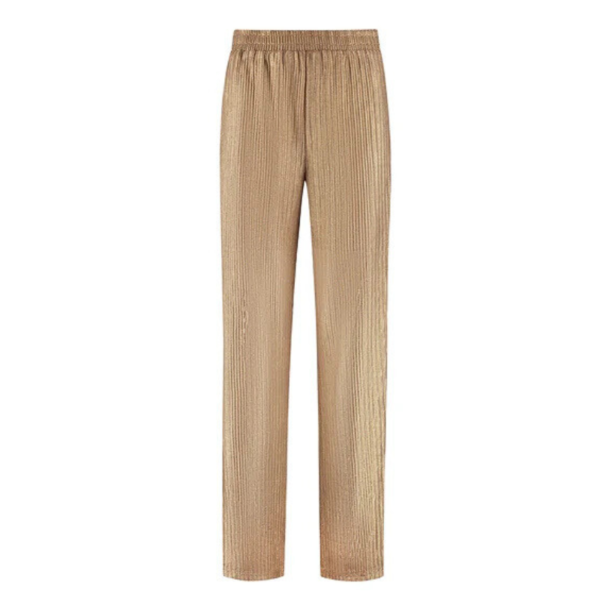 STUDIO AMAYA PANTS FIENE GOLD - Afbeelding 4